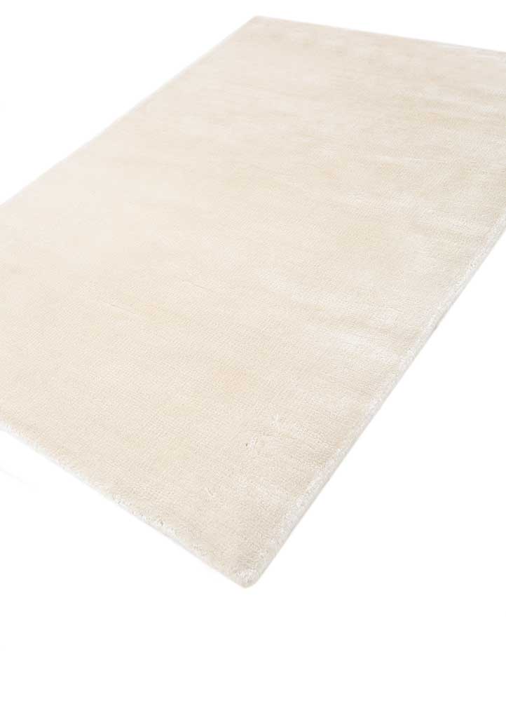 basis ivory viscose hand loom Rug - FloorShot